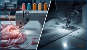overlock vs. coverstitch machines