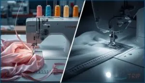overlock vs. coverstitch machines