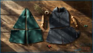 pattern variations: two-piece vs. three-piece hood pattern variations: two-piece vs. three-piece hood