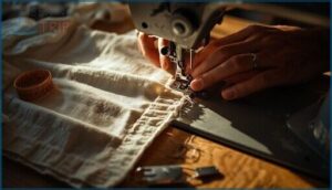 poor sewing technique and execution poor sewing technique and execution