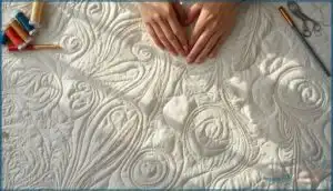 popular free motion quilting patterns