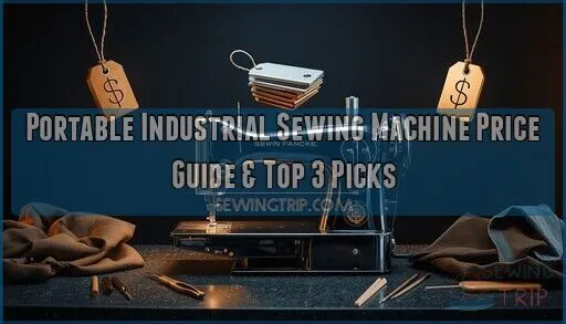 portable industrial sewing machine price