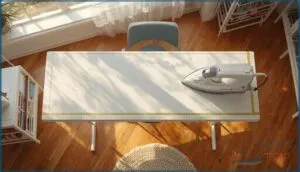 positioning the ironing board for efficiency positioning the ironing board for efficiency