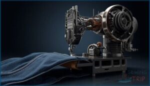 powerful motor and metal frame