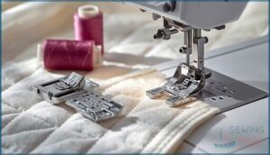 presser feet for specialized stitches