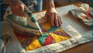 pressing block segments for accuracy pressing block segments for accuracy