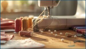 prevent thread tangles and breakage