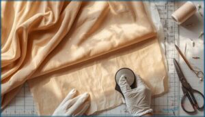 preventing fabric distortion during cutting preventing fabric distortion during cutting