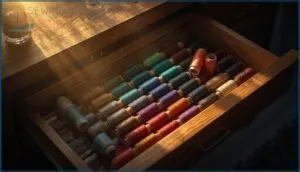 protecting thread from dust and sunlight protecting thread from dust and sunlight