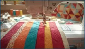 quilt-as-you-go techniques