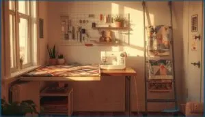 quilting techniques for limited spaces