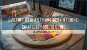 quilting with an embroidery machine