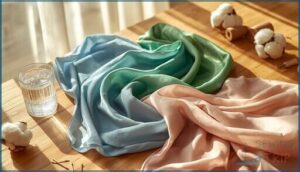 rayon: lightweight and drapey