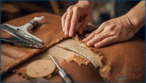 repairing peeling faux or bonded leather repairing peeling faux or bonded leather