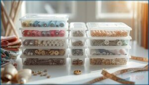 repurposing bead and jewelry organizers