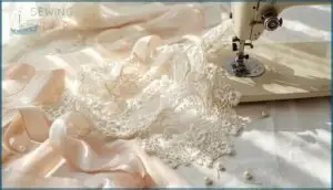 ribbons, lace, and trims