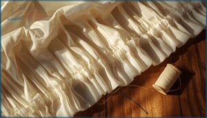 ruching and tucks for soft folds ruching and tucks for soft folds