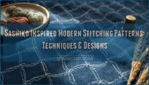 sashiko inspired modern stitching patterns