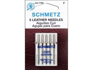 Sewing Leather Tips and Tricks: Tools, Techniques & Products 3 SCHMETZ Leather (130/705 HLL / B004XX2TAE