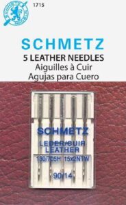 Sewing Leather Tips and Tricks: Tools, Techniques & Products 2 SCHMETZ Leather (130/705 HLL / B00BWWZ98I