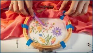 securing fabric and design for accurate tracing securing fabric and design for accurate tracing