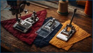 selecting the right quilting foot