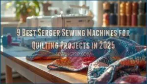 serger sewing machine for quilting projects