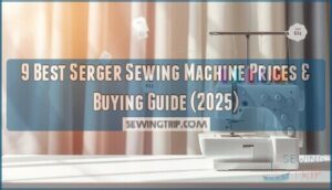 serger sewing machine price