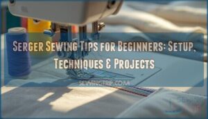 serger sewing tips for beginners