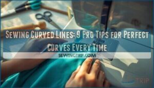 sewing curved lines