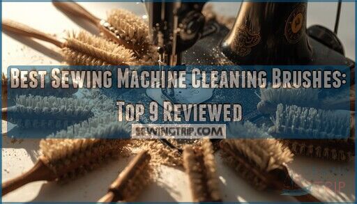 sewing machine cleaning brush