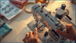 sewing machine setup and operation errors sewing machine setup and operation errors
