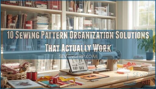 sewing pattern organization solutions