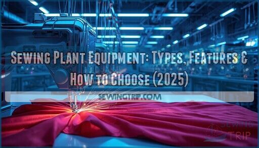 sewing plant equipment