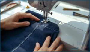 sewing pocket openings and edges sewing pocket openings and edges