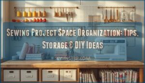 sewing project space organization