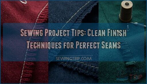 sewing project tips clean finish