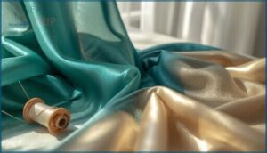 silk: luxurious and delicate