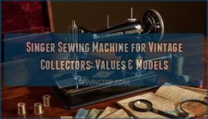 singer sewing machine for vintage collectors