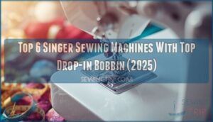 singer sewing machine with top drop in bobbin