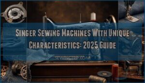 singer sewing machine with unique characteristics