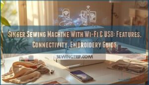 singer sewing machine with wi fi and usb