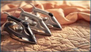 soleplate materials and glide