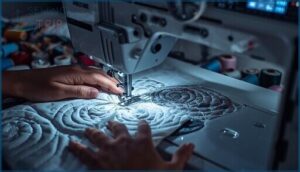 speed control and stitch regulation speed control and stitch regulation