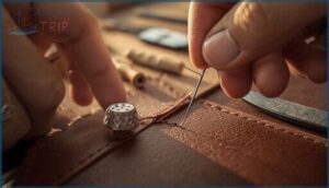 starting and securing the thread