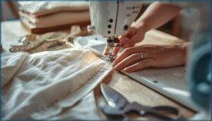 step-by-step clean finish seam construction step-by-step clean finish seam construction