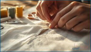 step-by-step guide to hand-sewing buttonholes