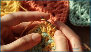 step-by-step whip stitch instructions