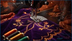 stitch variety and decorative options