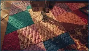 straight line quilting